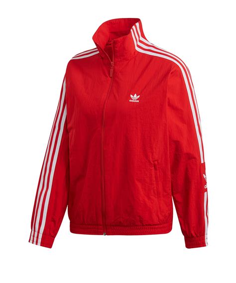 adidas jacke damen rot schwarz|rote Jacken für Damen .